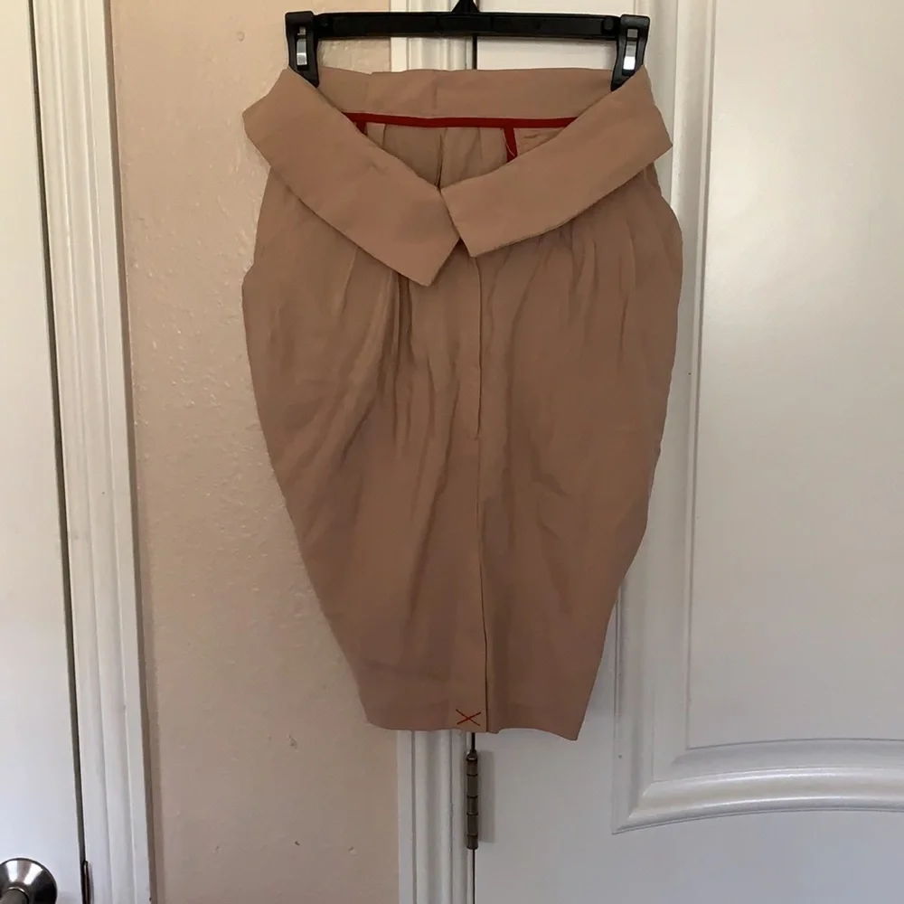 Beige skirt